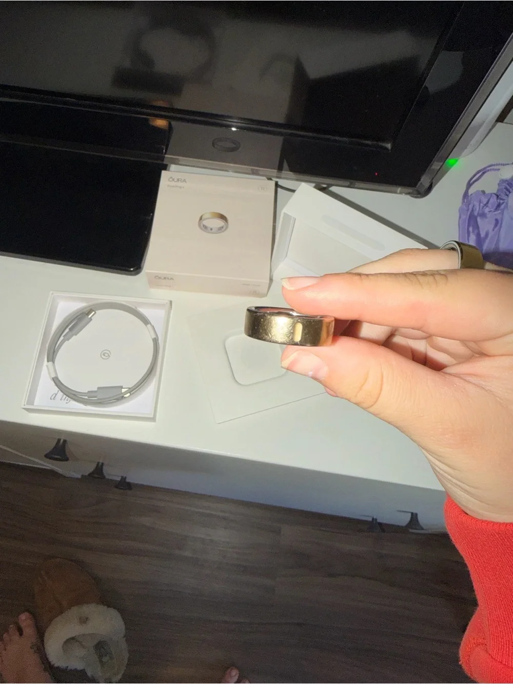 ŌURA Ring 4 - Gold (Size 11)